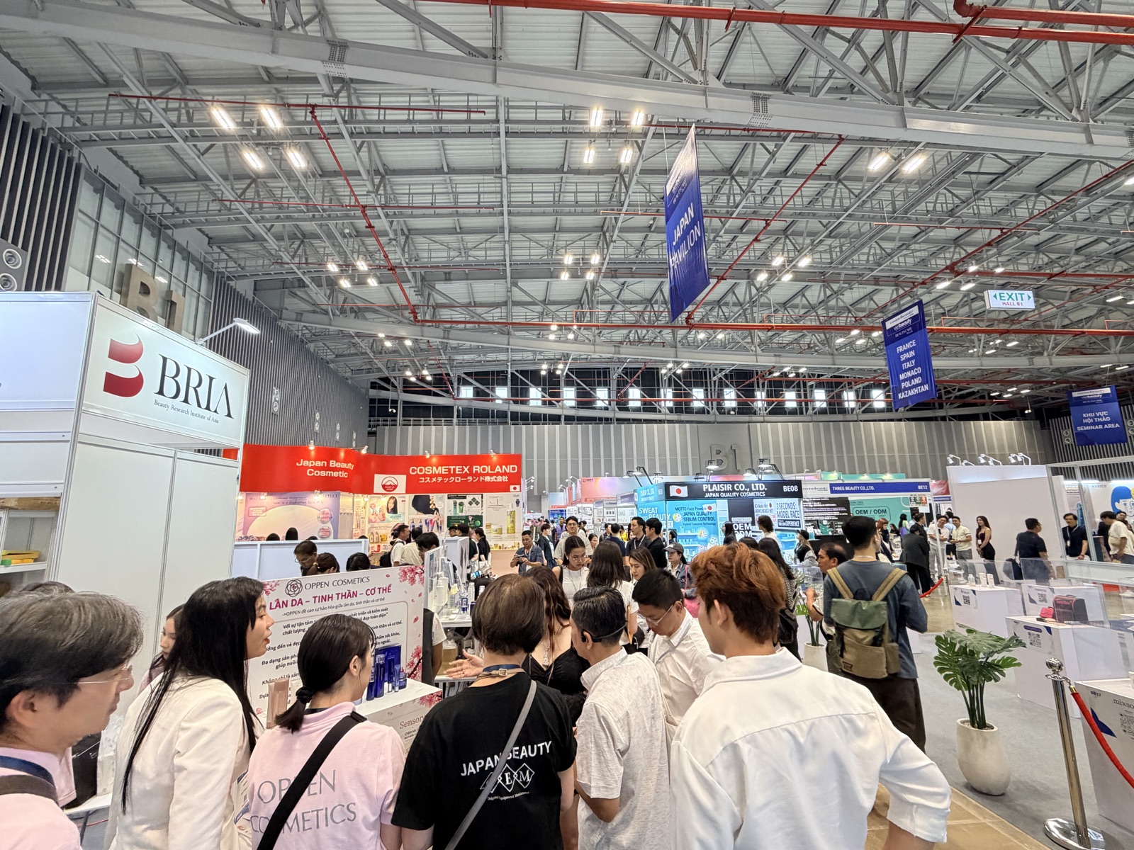越南展会现场人流